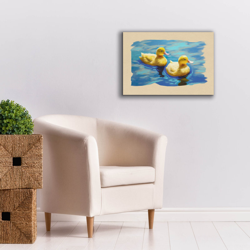 «August Duck» par Svetlana Aleynikova, August Grove, H 18 po x l 26 po