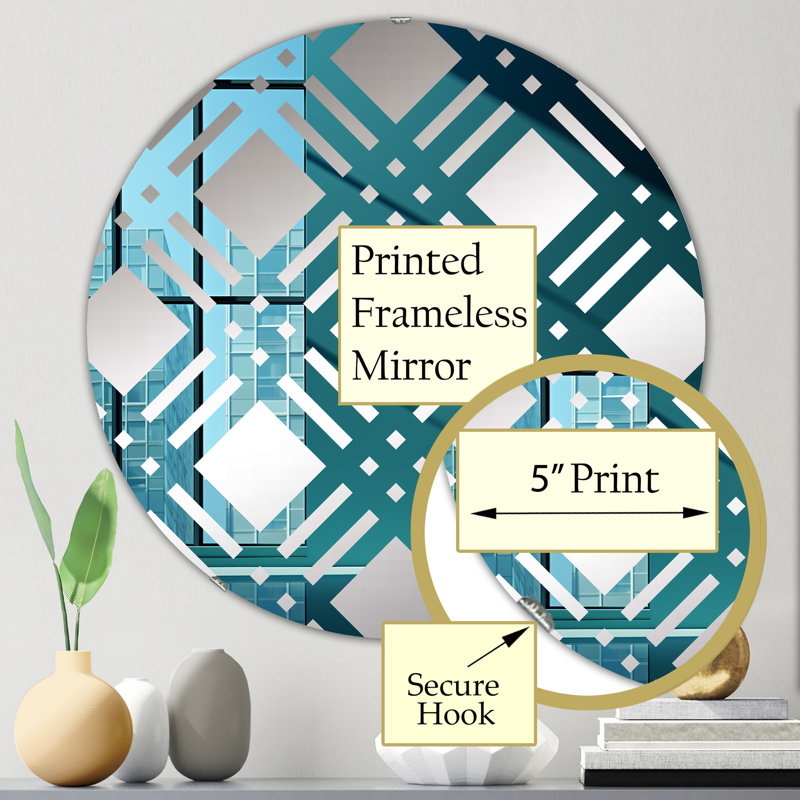 Circle Mirror, 23.6" x 23.6"