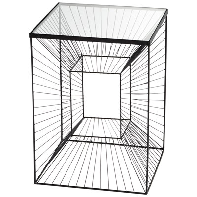 Enchantment Glass End Table
