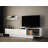 Modern White TV Unit with Wall-Mount Option, 71.0 x 17.7 x 11.6 inches | 100% Melamine Coated Particle Board, Thickness: 0.7 inches | Multiple Shelves for Storage & Organization, Stylish Design for Living Room & Entertainment Spaces-565275069