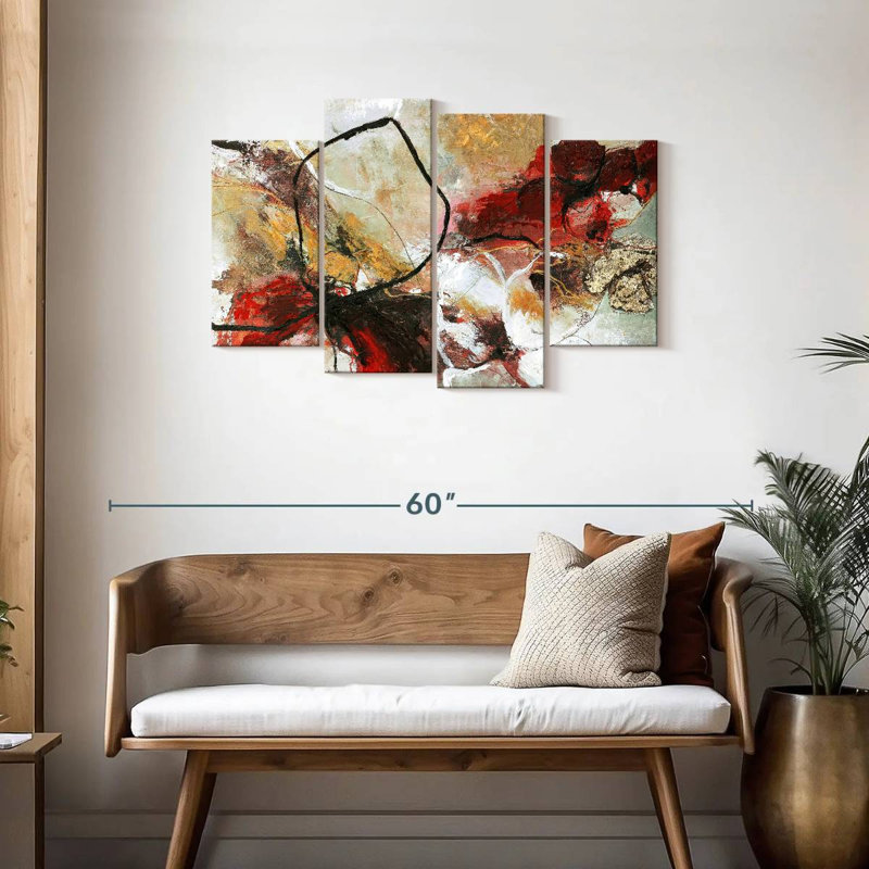 Avery Flower Fall, 27" H x 43" W