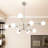 Glenarm 8-Light Modern Sputnik Sphere Chandelier-1074827018