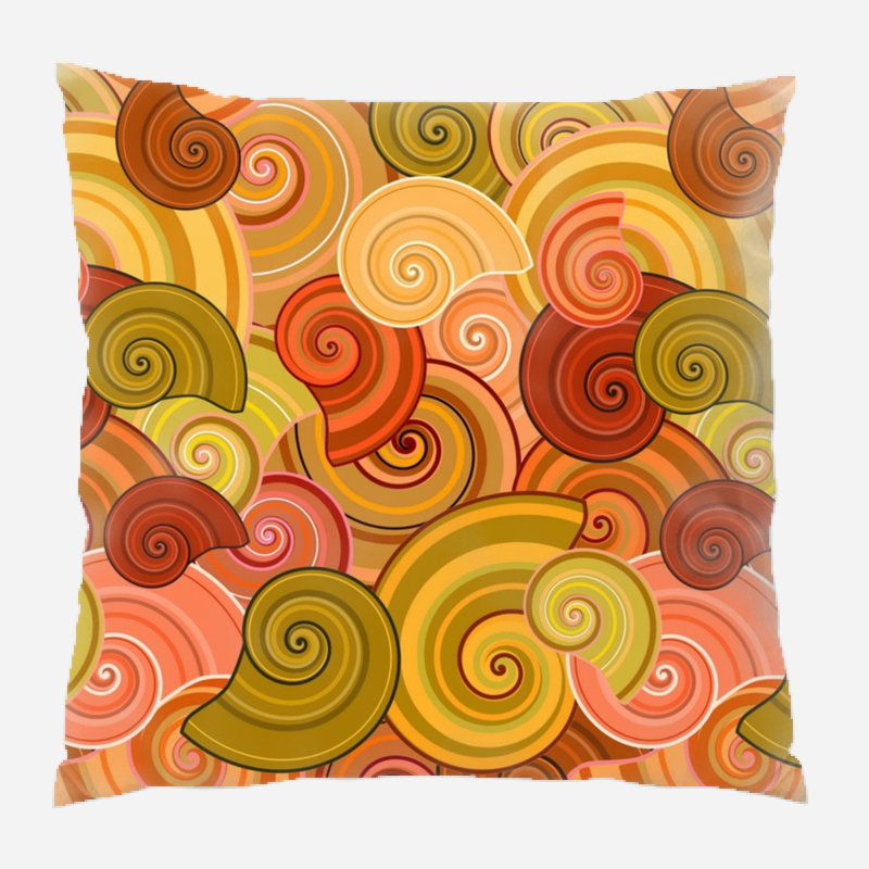 Coussin de l’escargot, Intérieur