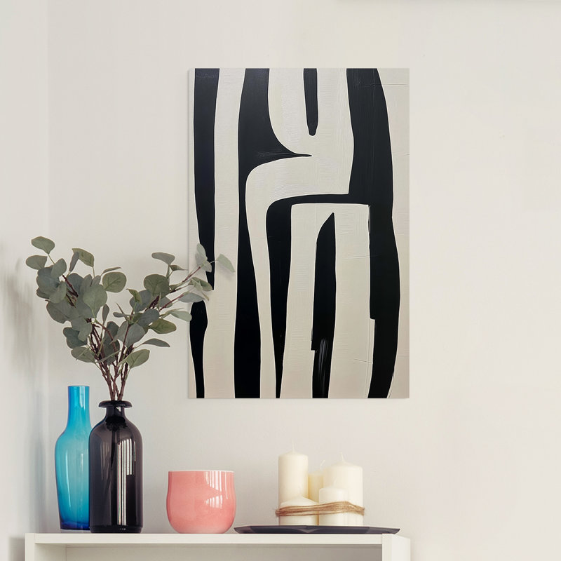 Série ABSTRACT DCL III - Impression sur toile seulement - NON CADRE, H 60 po x l 40 po