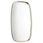 Vela Elongated Metal Beveled Mirror