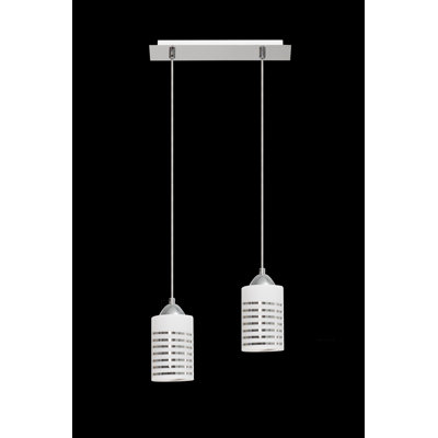 Arias 2 - Light Silver Kitchen Island Pendant
