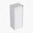 12" Bathroom Side Cabinet,Soft Close Doors,Float Mounting Design, White