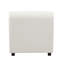 Canapé modulaire en L 4 pièces, tissu beige, mousse confortable à haute résilience, canapé modulaire à décor moderne, ressorts à arc, espace idéal personnalisé