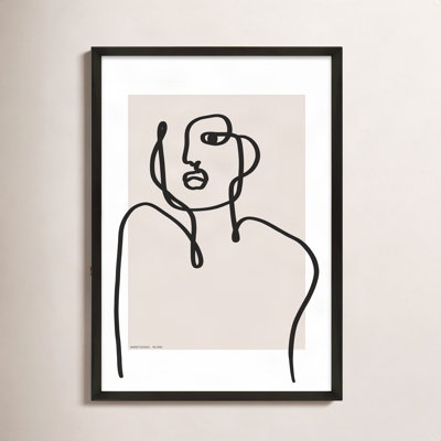 Romina Gadler "Figure and Form 1" Print