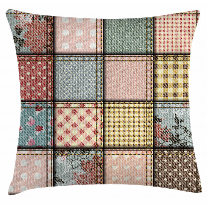 Patchwork Pillow Cover