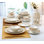 Bone China Dinnerware Set 24 Piece - Service for 4