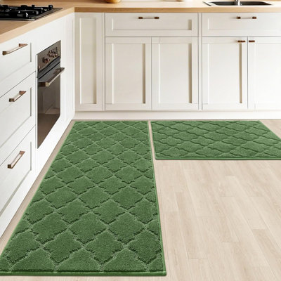Polyester Water Resistant Anti-Fatigue Non-Skid Kitchen Mat