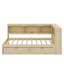 Lit de jour simple avec 2 tiroirs de rangement et ports USB-147356029