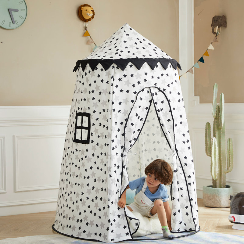 Wonder & Wise 47.2'' W x 47.2'' D Indoor Canvas Pop-Up Play Tent