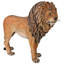 Sculpture grandeur nature du roi des Lions