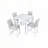 5 Piece Counter Height Table Set-53598384-53598389-53598394