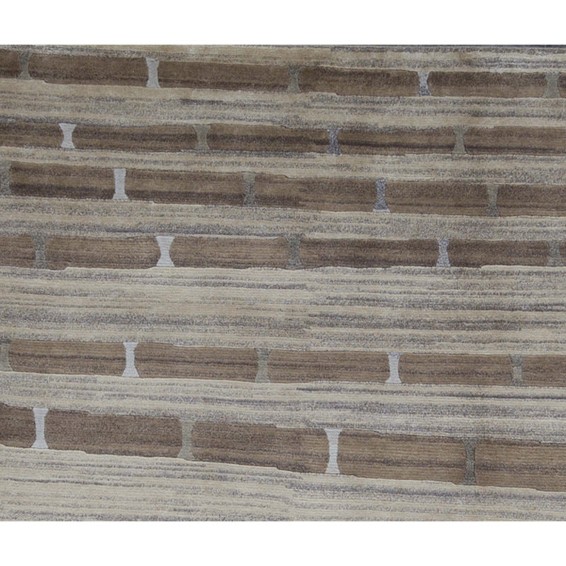 Himalayan Wool Geometric Area Rug