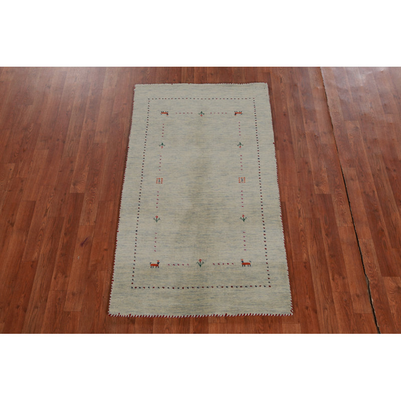 Handmade Gabbeh Indian Rug 3x5