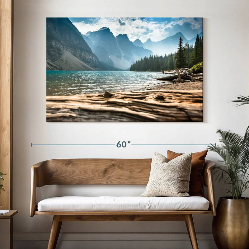 Alvord Enchanting Moraine Lake, H 34 po x l 51 po