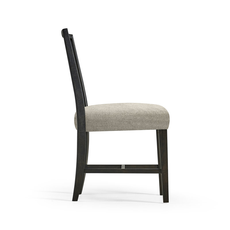 Umbra Upholstered Dining Chair, Ebonized Black