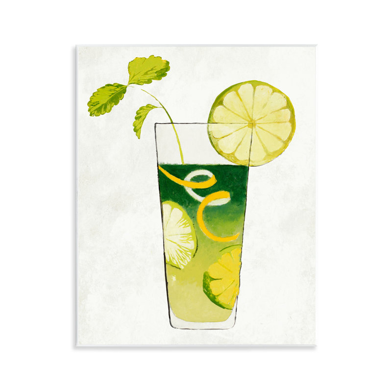 Plaque estivale lime et menthe, par Lorenzo Collective
