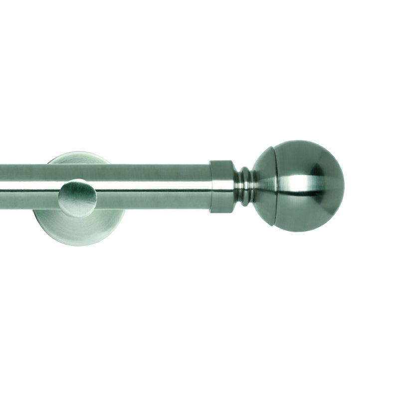 Hary 2.8cm Single Pole, 2.80 H x 180 W x 2.80 D cm, Stainless Steel