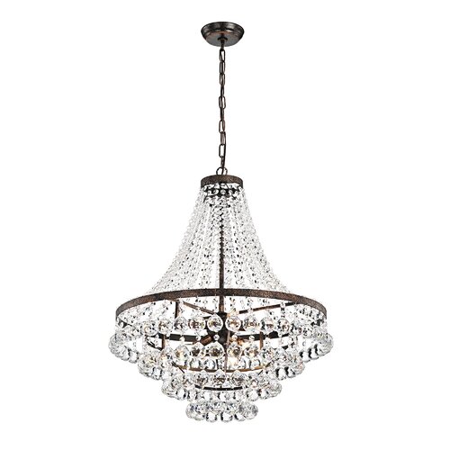 Kelly Clarkson Home Breanna 7 - Light Dimmable Tiered Chandelier ...