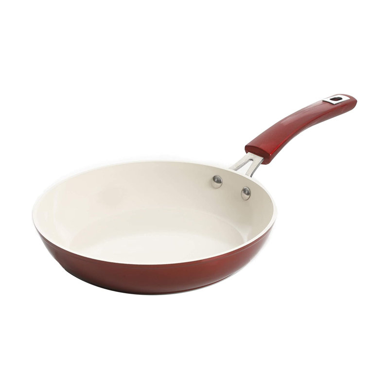 10,4 po. Gibson Arlington Ensemble de poêle à frire 2 pièces antiadhésive Aluminium, Rouge