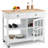 Loganton Solid Wood Top Kitchen Island-763734064