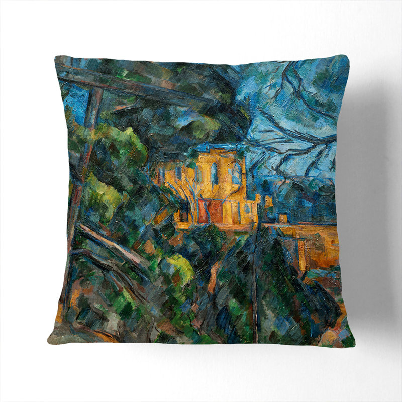 Chateau Noir Square Throw Cushion, Stone, 40cm H x 40cm W x 15cm D