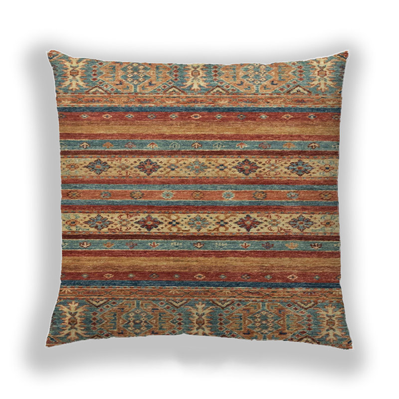 Coussin abstrait 2417, Microsuède