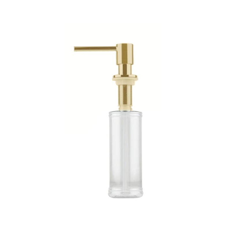 Trova Soap Dispenser, Satin Brass