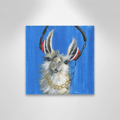 Art sur toile llama