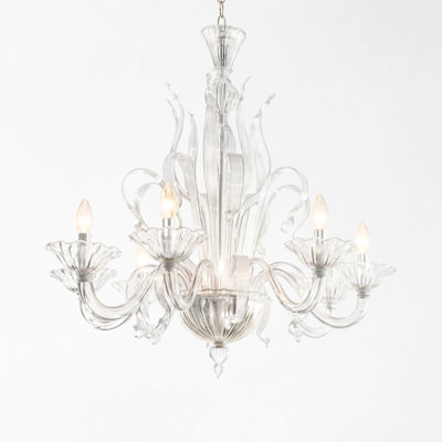 Serafina Glass LED Chandelier