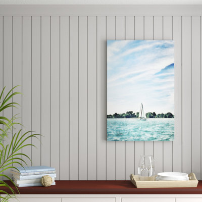 «Scène le long de l'eau I», photographie sur toile