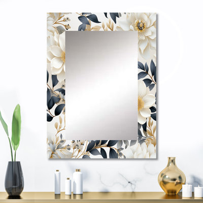 Miroir mural Antha Ethereal Blooms - Plants