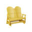 Berlin Gardens Comfo Back Tropical Double Glider-7645849