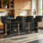 Upholstered Adjustable Height Counter Stool-907616368