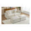 Canapé modulaire rembourré en L 75,6 po avec poches de rangement latérales pour le salon-1930011511