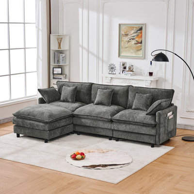 Canapé modulaire en L 101,9 po Cloudform Cloudform Cloudform