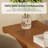 End Table Set Of 2, Solid Wood 2-tier Sofa Side Table-1857418749