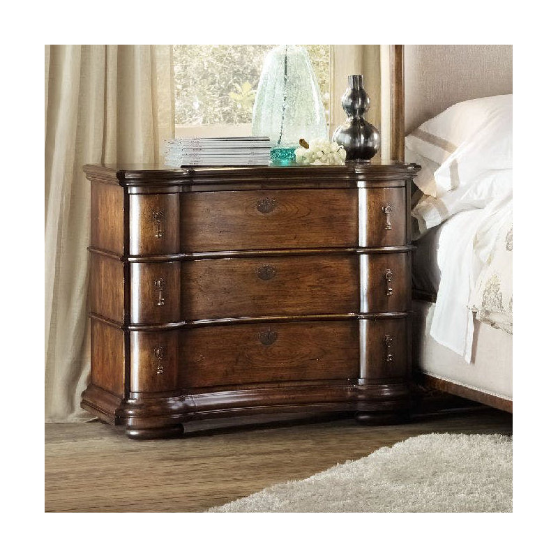 Archivist 3 - Drawer Solid Wood Nightstand