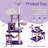 65" Bhairoston Cat Tree Tower with Condo