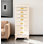 Armoire à bijoux multifonctionnelle en bois massif de style européen