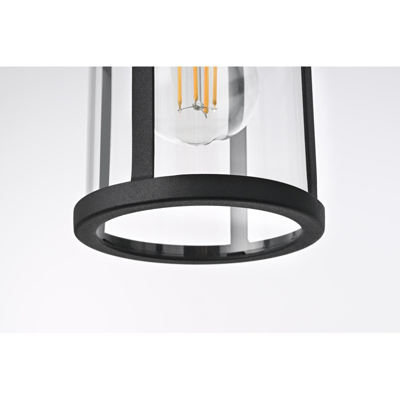 Henrik Outdoor Wall Sconce in Black