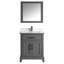 Ensemble de meuble-lavabo simple 30 po avec miroir Phoenix-265073935