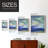 Island Dusk Framed Print - Solid Wood-1728525484