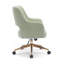 Chaise de bureau roulante rembourrée H 33 po-1581839547