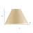Light Brown Paper Plain Empire Lamp Shade