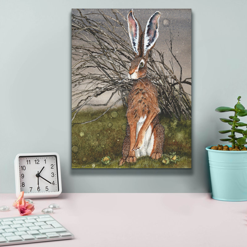«Briar» par Maggie Vandewalle, art mural sur toile, H 16 po x l 12 po x P 0,75 po